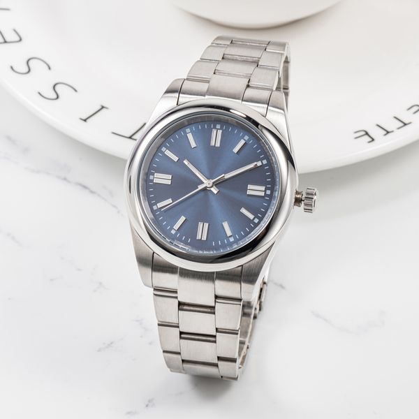 

2023 montre de luxe men's automatic ladies watch 41mm stainless steel sapphire super luminous 5atm water resistance, Slivery;brown