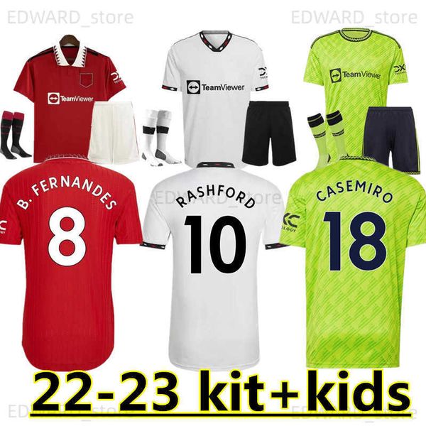 

23/24 manchester sancho soccer jerseys fans man bruno fernandes lingard pogba rashford 2023 maguire james love unites football shirt pre-mat, Black