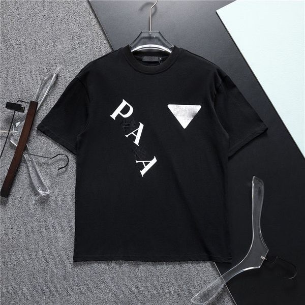 

summer mens designer t shirt casual man womens loose tees with letters print short sleeves letter shirt luxury street shorts sleeve clothes, White;black