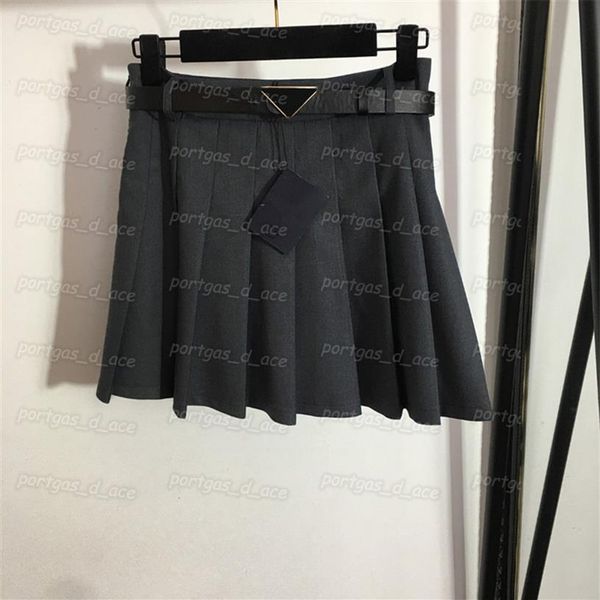 

pleated women dress short mini skirt street style women skirts300d, Black