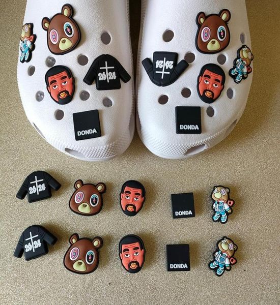 

whole hip hop inspired charms music shoe charms celebrity charms rapper shoe charmsclog sandals decoration accessories4352438, White;pink