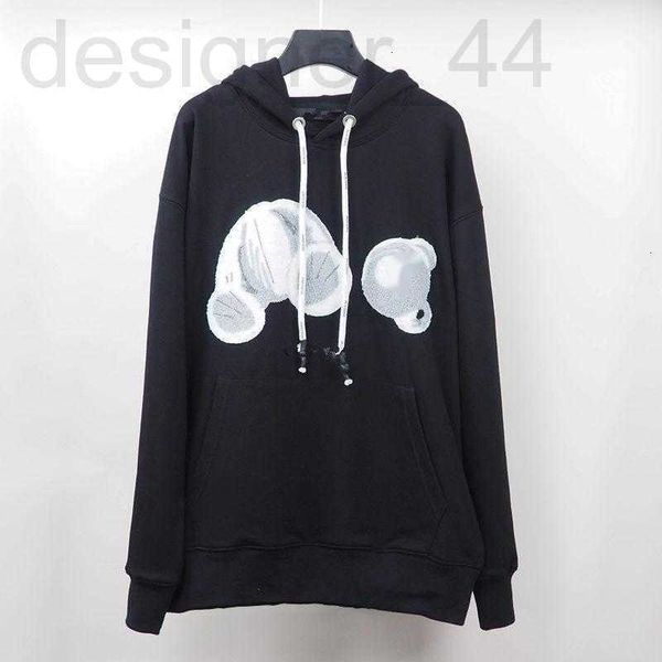 

men's hoodies & sweatshirts luxuriousmens fashion designer hoodies broken bear sweatshirt palms palmangel city hoodie teddy trendy terr, Black