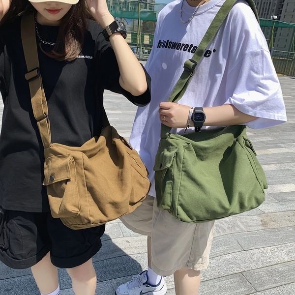 

evening bags large capacity women's bag solid summer canvas shopper travel simple fashion black woman crossbody shoulder bags for women