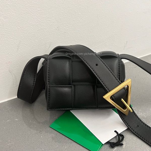 

10a bv's candy cassette bags fashion designer cowhide knited woman padded mini bag 12cm lady fshion genuine leather black color handbag, Black;red