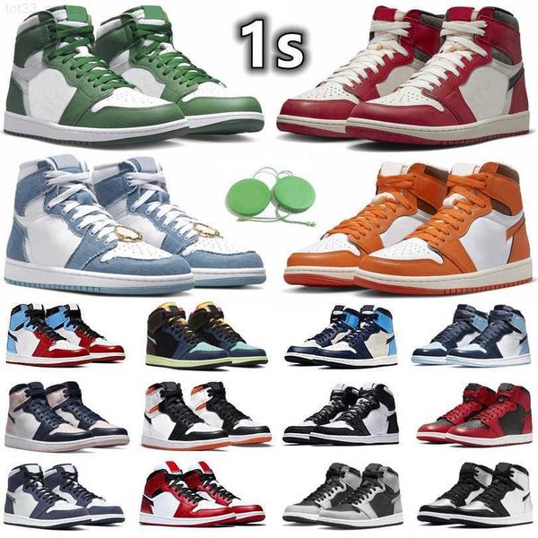 

1 1s mens basketball shoes sneaker lost and found gorge green starfish bred patent dark mocha denim silver toe newstalgia shadow men women