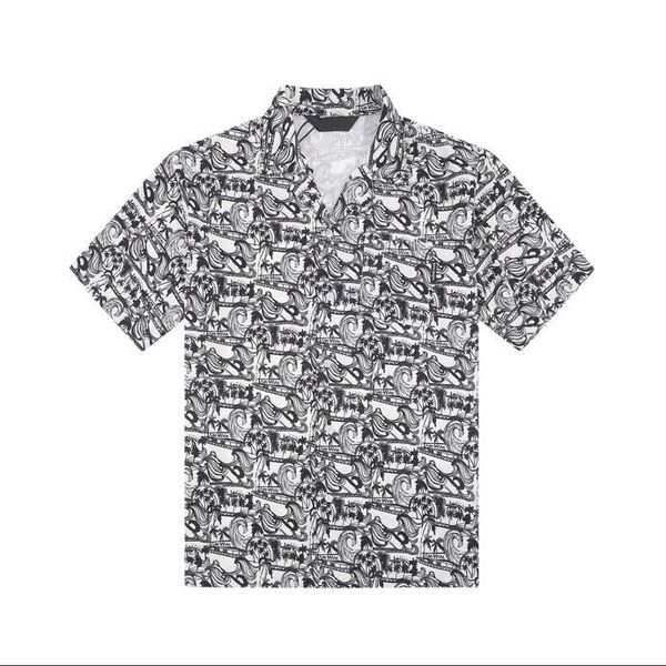 

street hip hop t shirt men's beach shorts short sleeve casual fashion colorful stripe printing asian size breathable men's t shirt, Black;brown