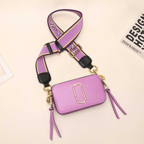 

bags women's camera mj shoulder crossbody 2023 fashion versatile color wide strap one women luxury niche stylish camera bag r9yy