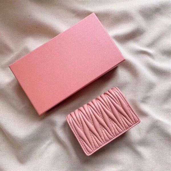 

for girl lambskin wallet multi-function wallet with card bag gift box fashion wallet vintage original leather 5196237k, Red;black