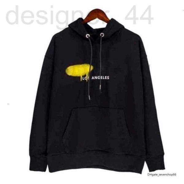 

men's hoodies & sweatshirts luxurious22s hoodie city designer limited inkjet graffiti letter printing women's sailboat short-sleev, Black