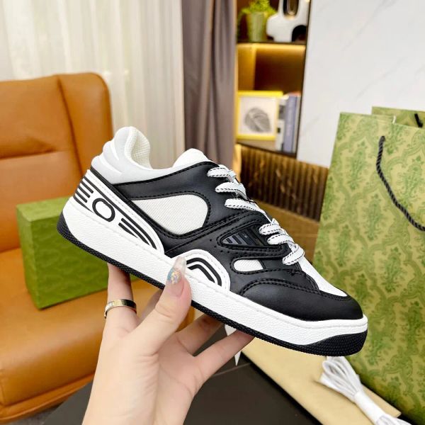 

Designer Sneakers Oversized Casual Shoes White Black Leather Luxury Velvet Suede Womens Espadrilles Trainers man women Flats Lace Up Platform, #8