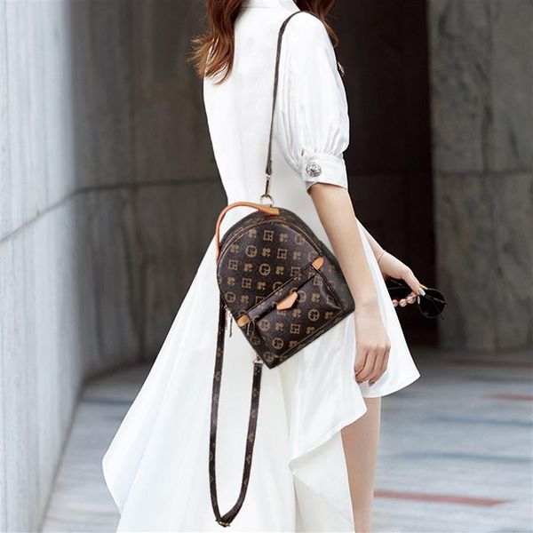 

backpack lady leather designer backpacks fashion back pack fow women handbags presbyopic shoulder purse cross body bag246q