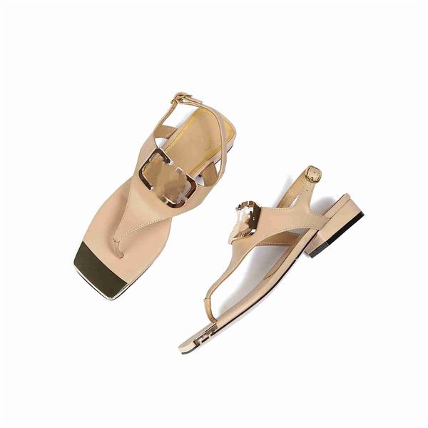 

fashion sandals luxury design 2023 valentinoity women high heel leather letter logo wedding party casual slippers 01-09, Black
