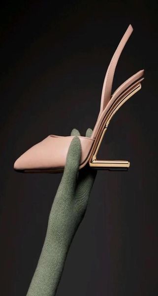 

fashion first sandals pointed toe wedge heels 2022 designer summer new real sheepskin back strap women shoes custom large siz2327421, Black