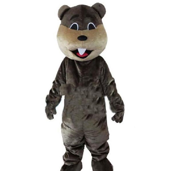 

2018 beaver mascot costume jungle river animal mascot costumes266v, Red;yellow