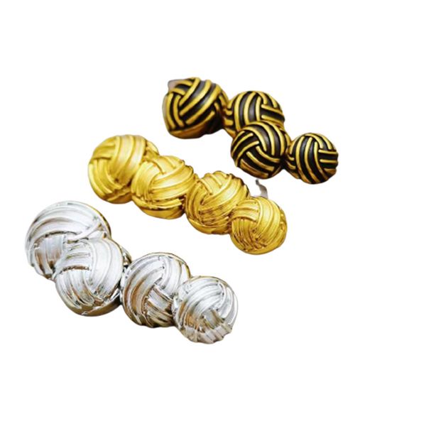 

clothing sewing accessories and tools 11mm butterfly knot oil metal button cardigan decoration versatile coat high foot button, Black