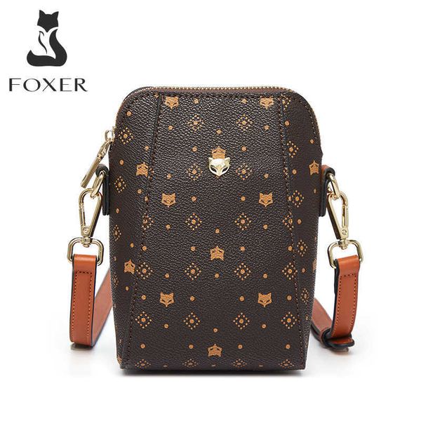 

evening bags foxer nova menina moda saco de celular bolsa de ombro do vintage bolsa de viagem feminina crossbody saco pvc senhora estampas a