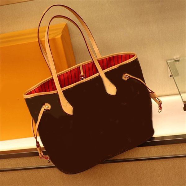 

the tote bag monograms leather designer shoulder bags for women shopping large size durable practical vintage style luxurys handbag old flow