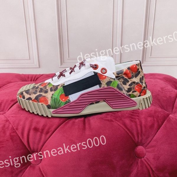 

2023 luxurys men designer shoes women leather high-sneakers low-platform trainers black white outdoor casual shoes, Red;white