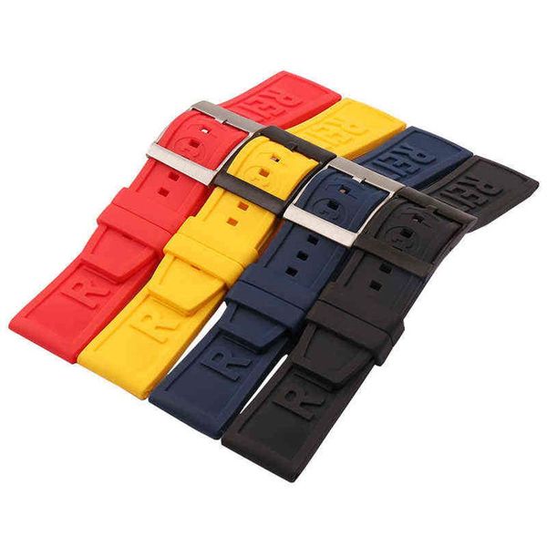 

accessories suitable for breitling series 22 24mm pin buckle men's and women's straps h220419316n, Black;brown