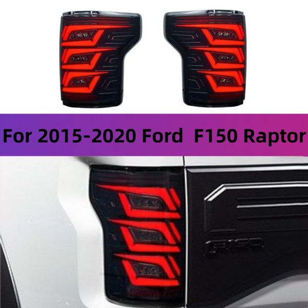 

car styling for 15-20 ford raptor f 150 taillight assembly modified rear lamp led signal brake reversing tail light auto parts