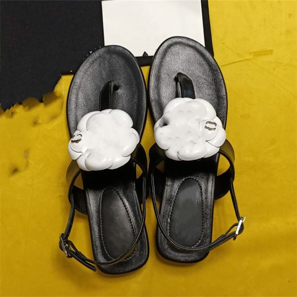 

summer popular women's sandals 2023 fashion channel luxury brand business work leisure travel letter logo women's high heels men&#, Black