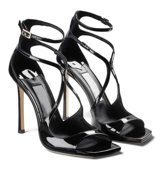 

luxury azia dress party dress sandals shoes cross strappy women039s pumps bridal wedding elegant lady high heels eu359976261, Black