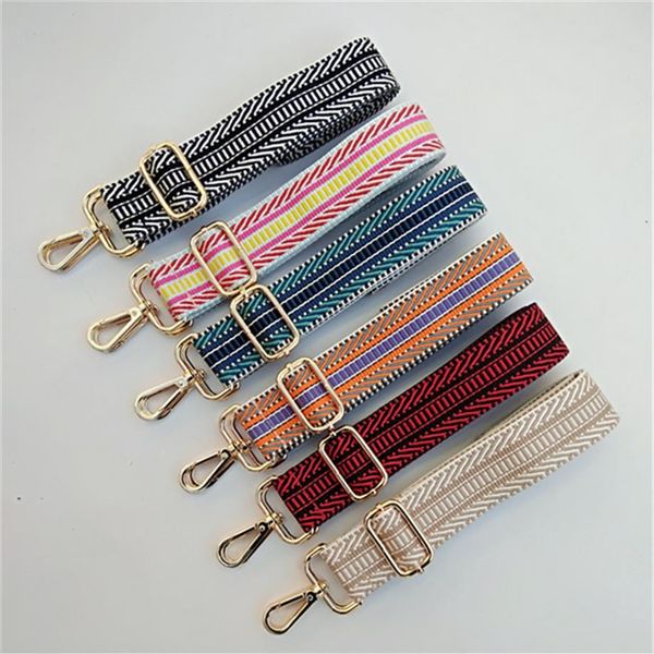 

2021 women straps handbag belt wide shoulder bag strap colorful replacement accessories adjustable strap for belt208z, Black