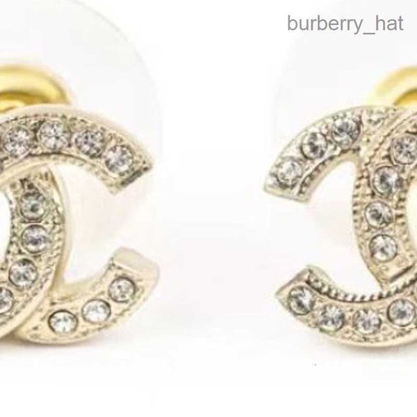 

stud earrings pearl diamond drop gold earrings designer for woman fashion brand not fade silver wedding earings, Golden;silver