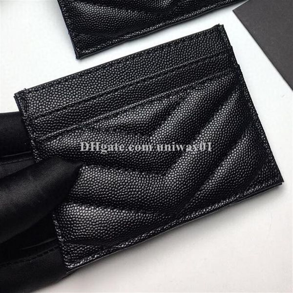 

woman card holder slot wallet women wallets genuine leather original box fashion 33j, Brown;gray