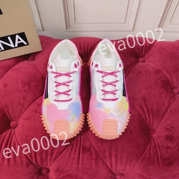 

2023 luxurys mens sneakers shoewomen casual shoes genuine leather shoes lace up designer women and men, Black