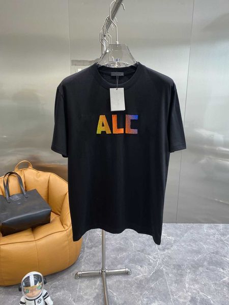 

23ss summer designer casual men's t-shirt women's t-shirt letter printing short sleeve selling luxury men's hip hop fashion c, White;black