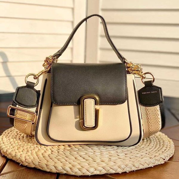 

bags women's camera mj shoulder crossbody 2023 fashion versatile color wide strap one women luxury niche stylish camera bag t2dh