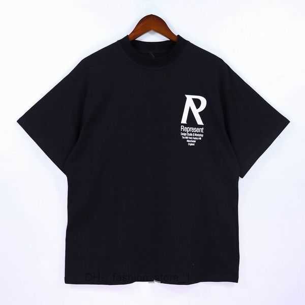 

men's t-shirts summer mens designers represents t shirts loose popular in the uk fashion brands cotton shirt graphic printing tees clo, White;black