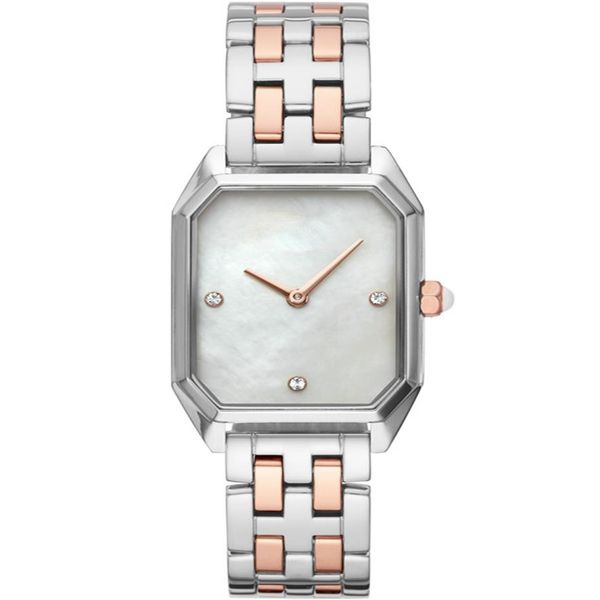 

dreama new style fashionable personality women's stainless steel quartz watch ar11146 ar11147 whole 298l, Slivery;brown