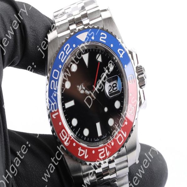 

ew mens watches 3285 mechanical movement sapphire glass mirror 904 fine steel watchband folding buckle waterproof size 40mm luxur236q, Slivery;brown