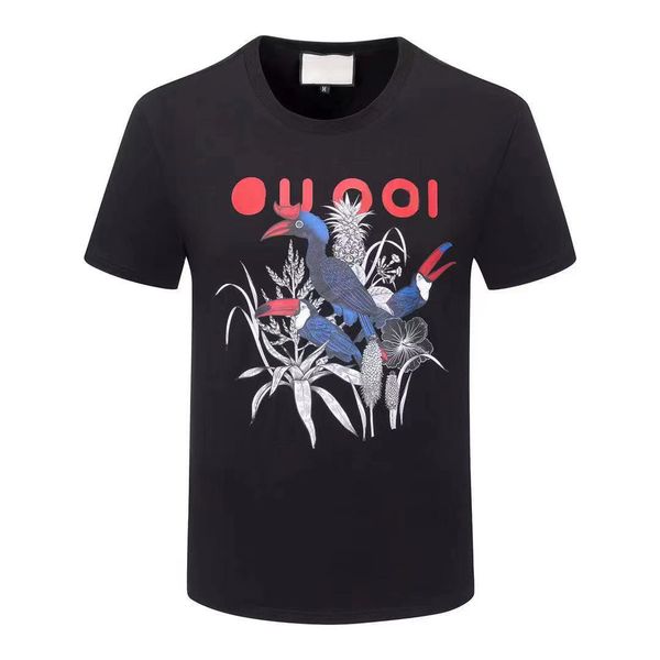 

mens designer t shirt quality short-sleeved fashion men and women short t-shirt couple models cotton luxury men hip hop clothes, White;black