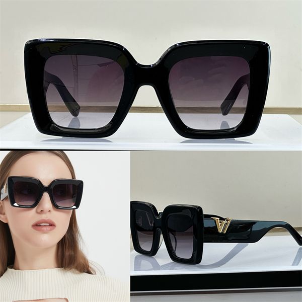 

desiner sunglasses for women summer uv 400 style anti-ultraviolet z2301u retro square plate full frame fashion eyeglasses with case, White;black