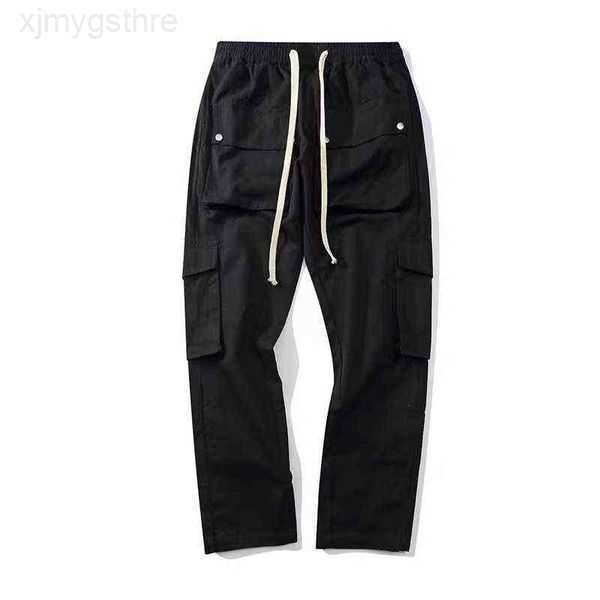 

harajuku grunge vintage overall pants punk gothic zipper low waist trousers man retro korean sweatpants baggy women streetwear g220413 12ag1, Black