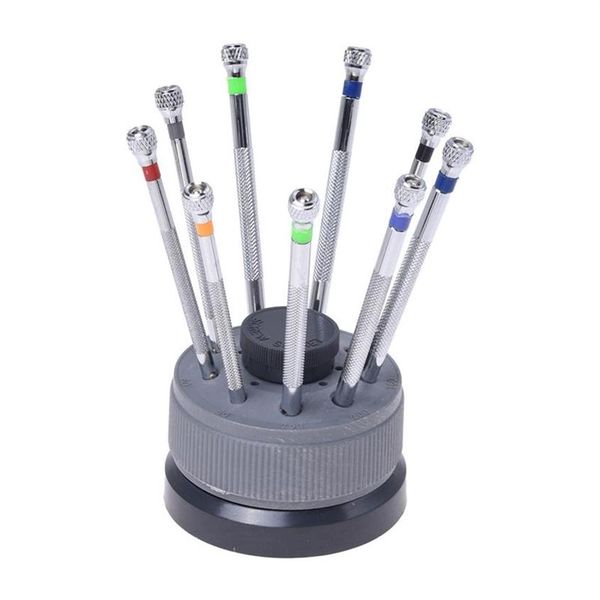 

kit with 9 screwdrivers lame reserve base for watches watchmaker tools repair & kits245o