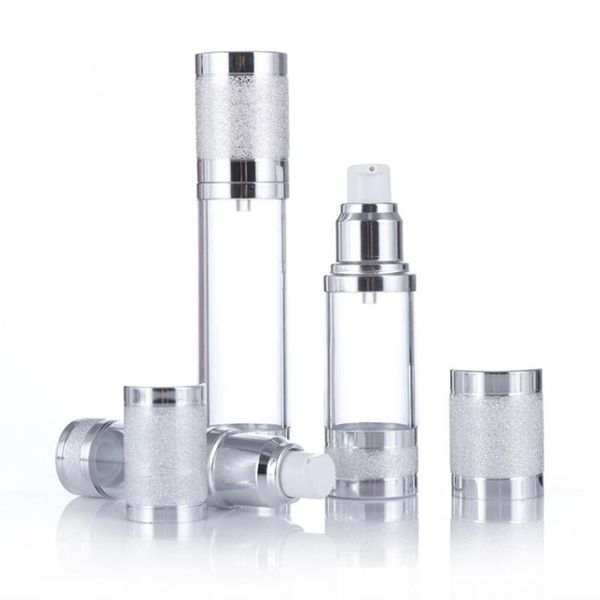 

100pcs 30ml empty airless pump bottle cosmetic makeup lotion foundation cream containers plastic