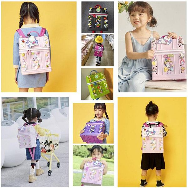 

bags boys and girls personality creative cartoon kindergarten cute backpack1958