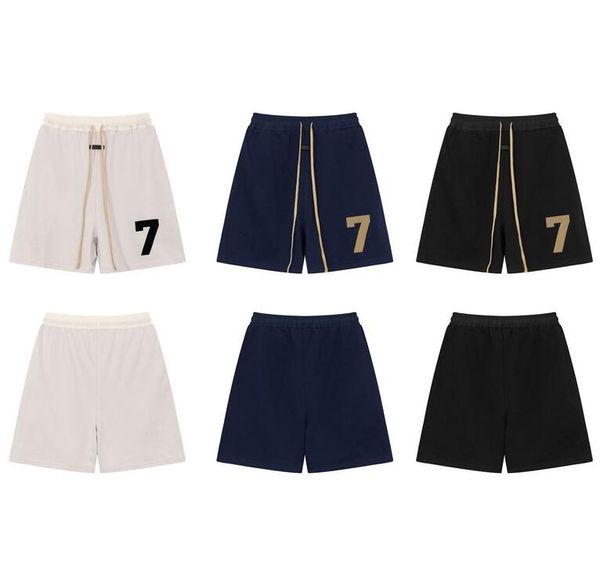 

23ss new men's shorts women shorts outdoor casual sport running trainning shorts essfog letter 7 brand designer shorts, White;black