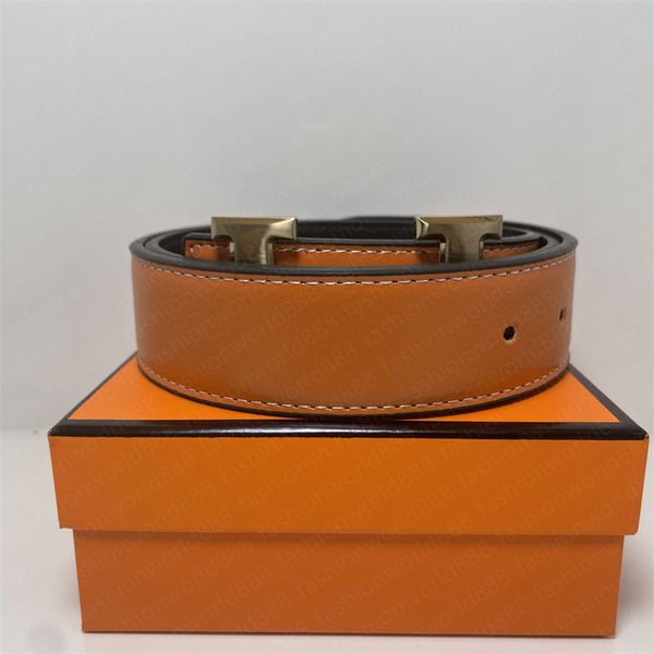 

men designers belts classic fashion casual letter smooth buckle womens mens leather belt width 3.8cm with orange box, Black;brown