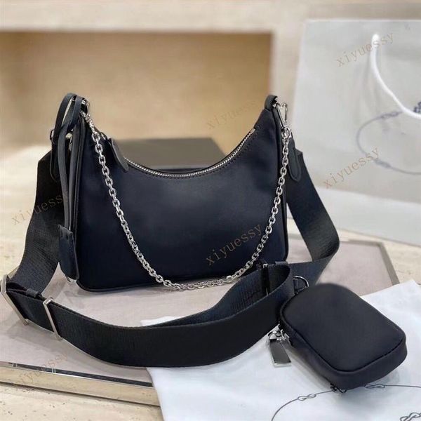 

shoulder bags nylon women handbags wallet fashion crossbody bag hobo pursess207z, Black;red