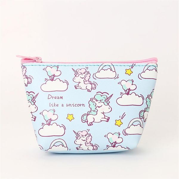 

women makeup cosmetic bag unicorn make up toiletry designer girls travel organizer pu leather lovely purse ladies easy carry size255r