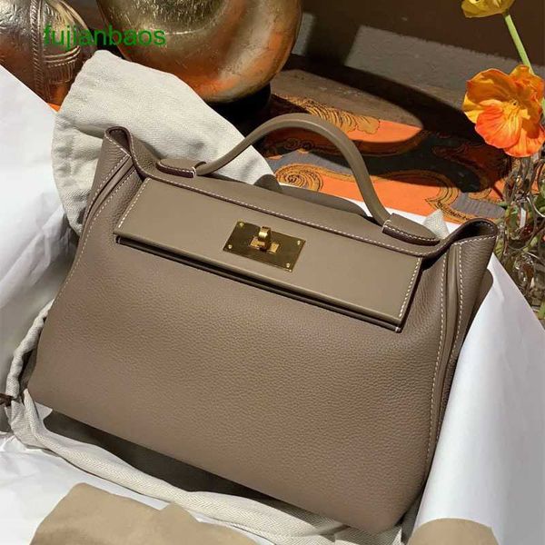 

hemres handmade wax thread new cow leather wing bag 2424 women's litchi portable catfish berb, Black