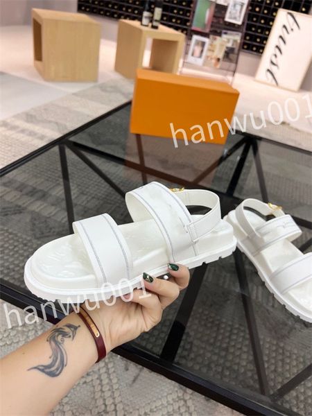 

2023 new leather ceiling slide slippers designer flat mens summer sandals fashion luxury leisure resort beach, Black