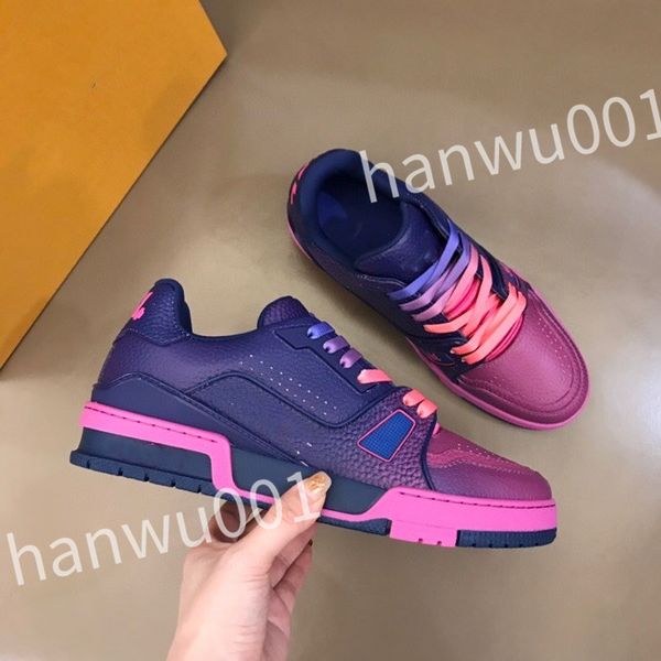 

men's out of office white shoes low-leather sneakers mens designer trainer flat luxurys chunky casual shoe sports sneaker, Black