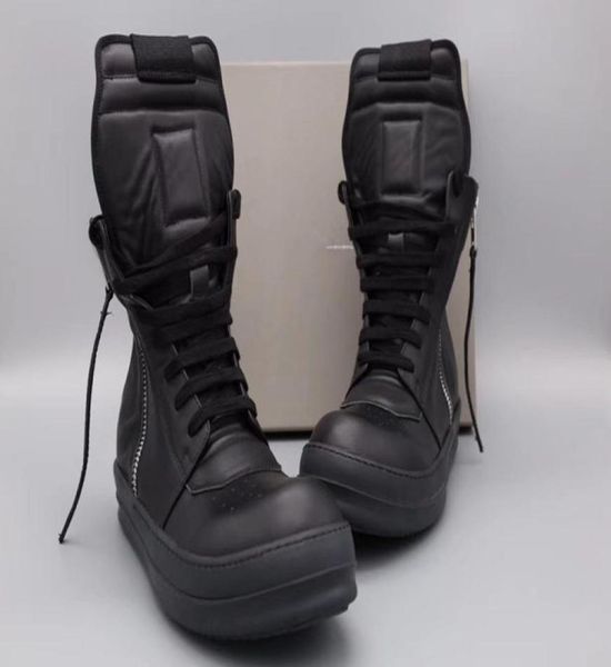 

original tpu sole geo basket rivet hool trainer luxury boots new final verson real picture5644084, Black