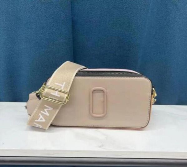 

designer fashion bag ladie handbag famous totes marc jocobs snaps camera small crossbody purse women shoulder bags messe5730289, Black;red